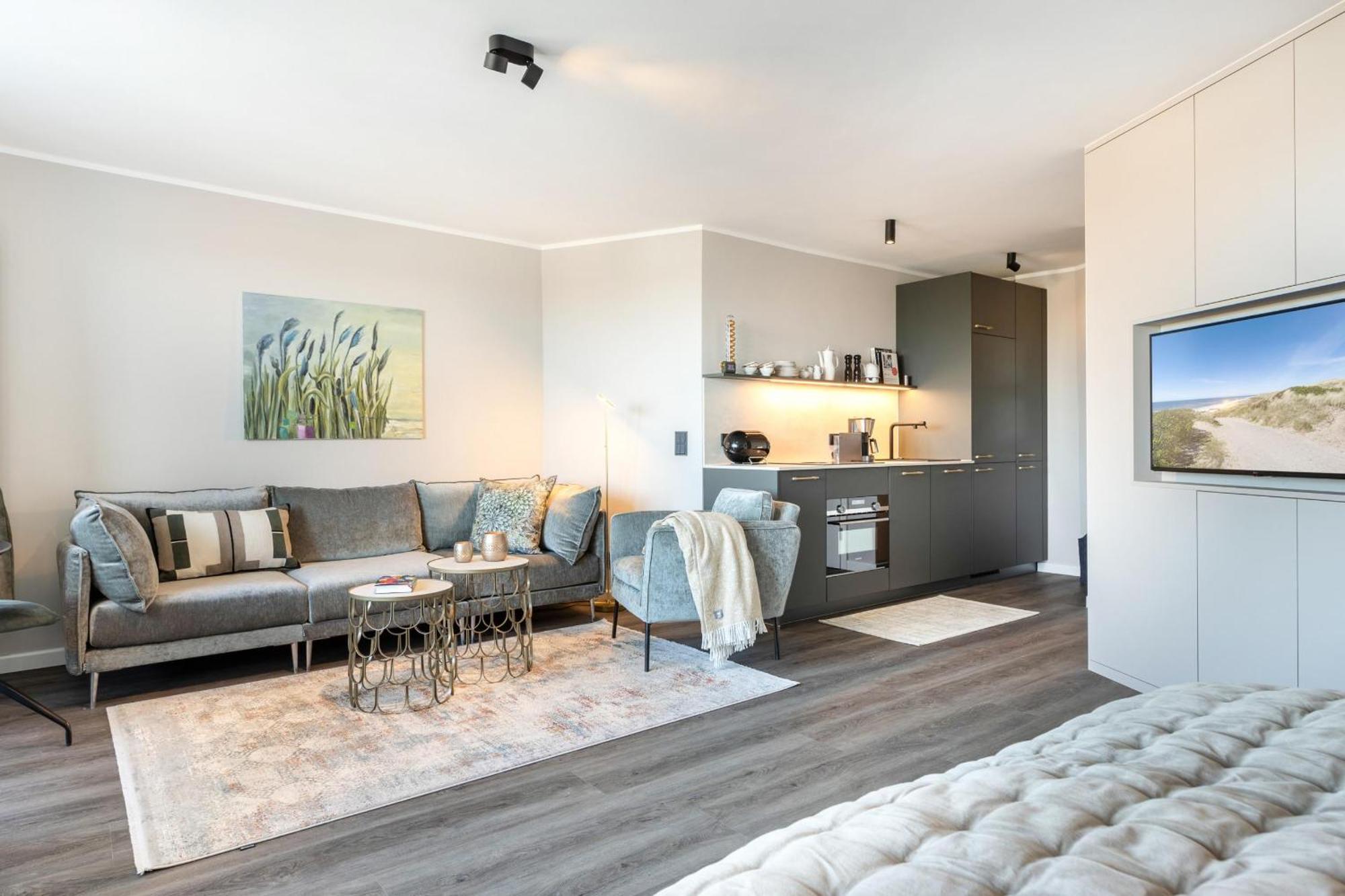 Neu! Ferienwohnung Sunset Loft Wohlfuehlatmospaehre Mit Weitblick In Westerland Sylt Ngoại thất bức ảnh